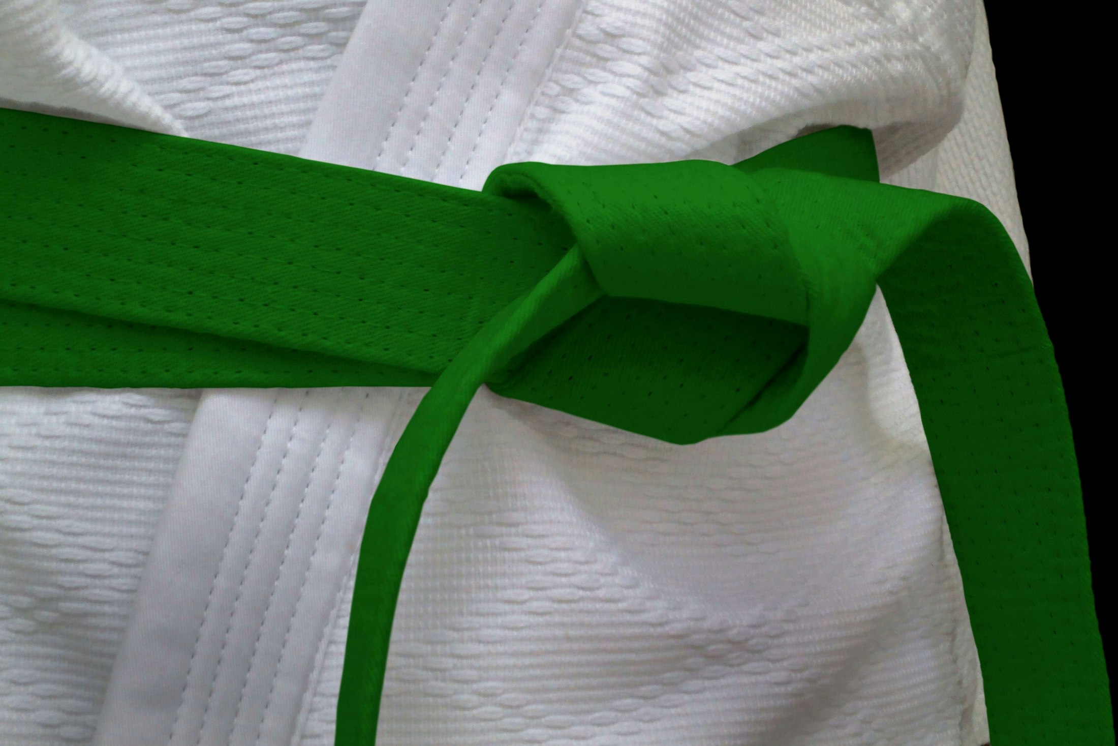 Green belt gi