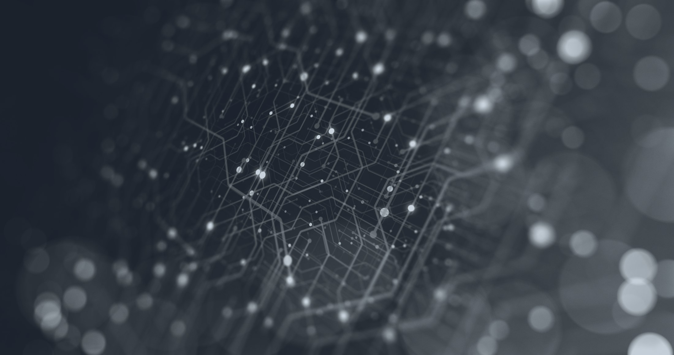 Abstract connected lines