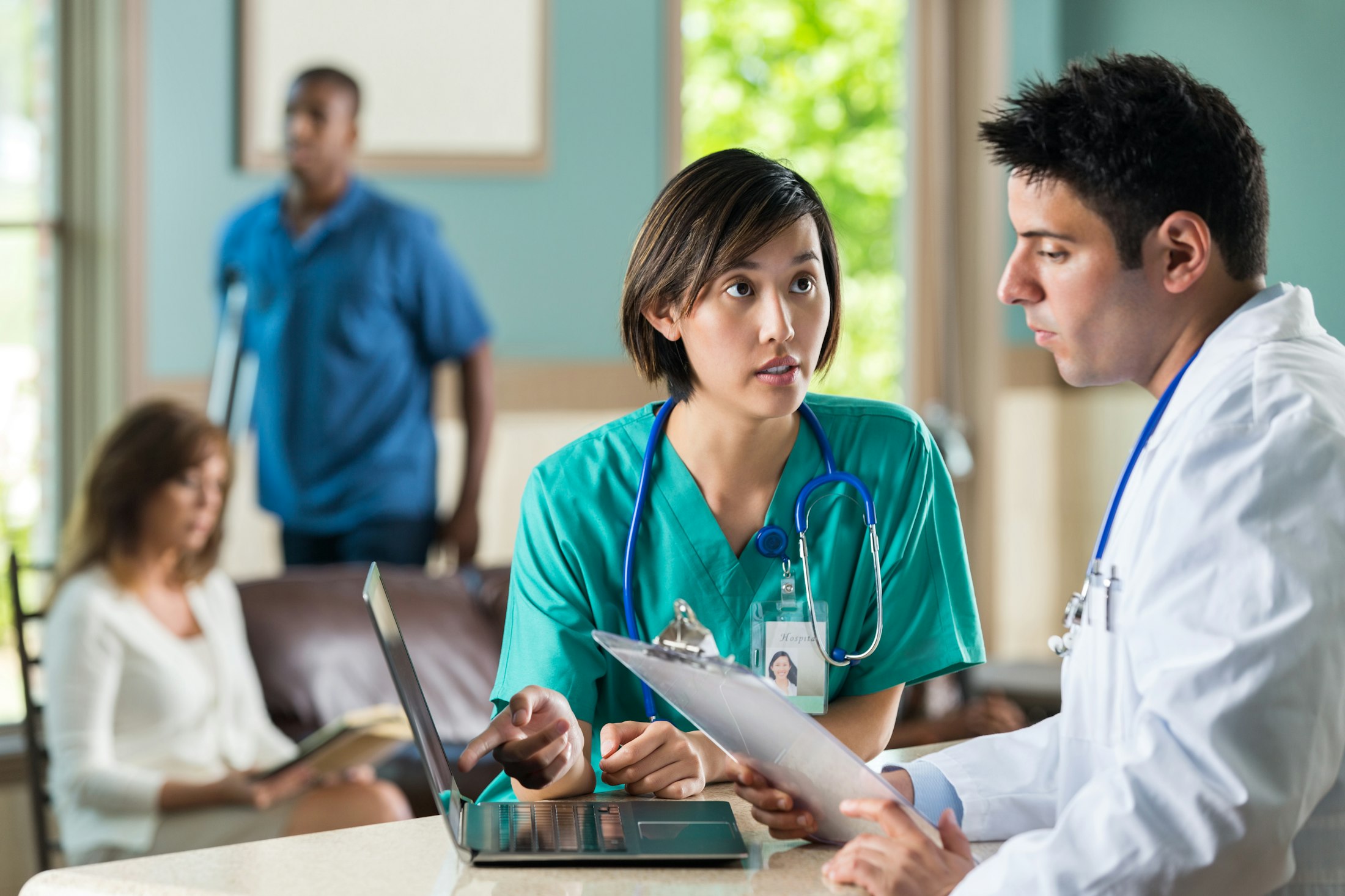 Healthcare landing page hero