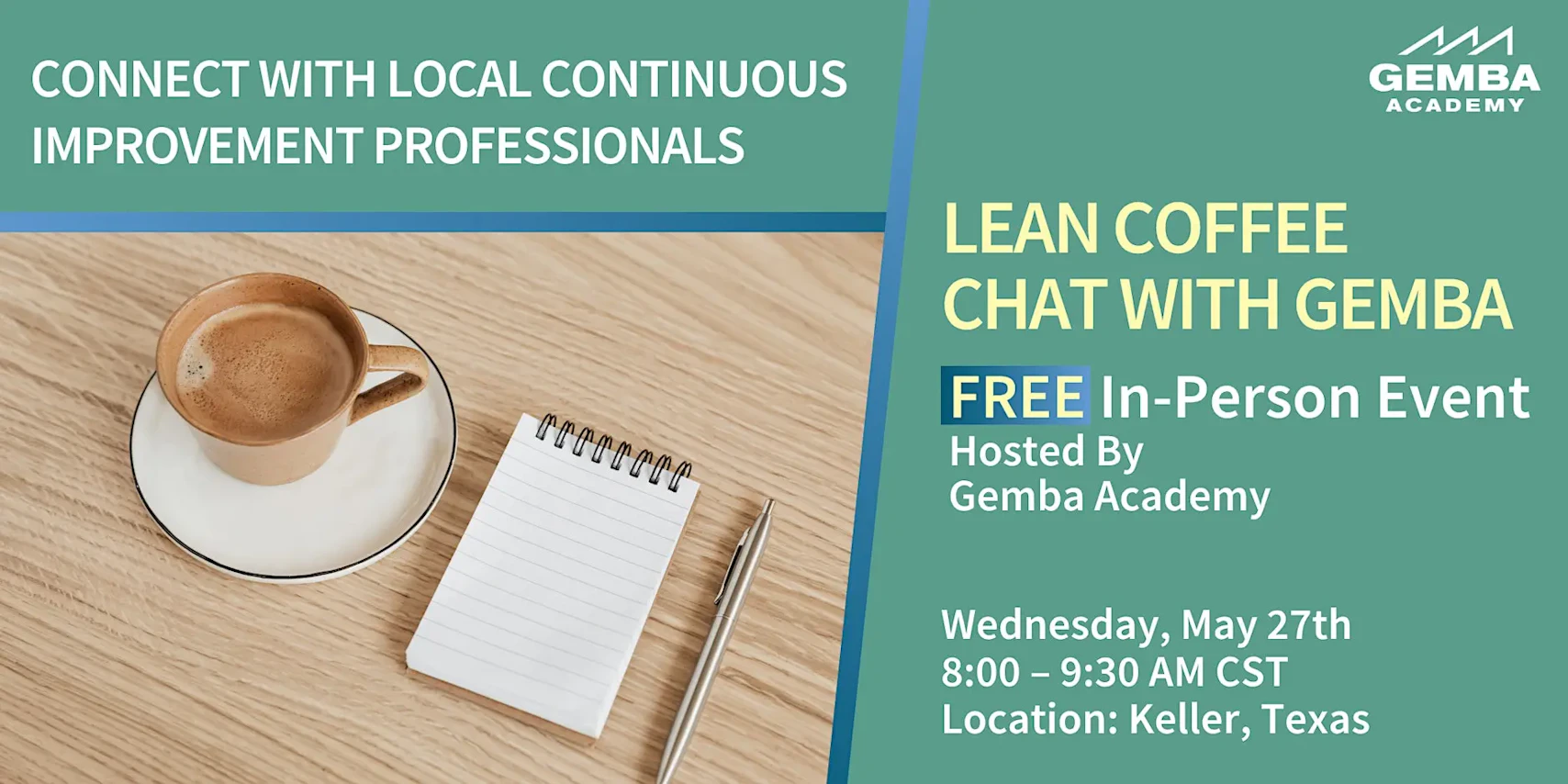 Lean coffee chat may 27 2026