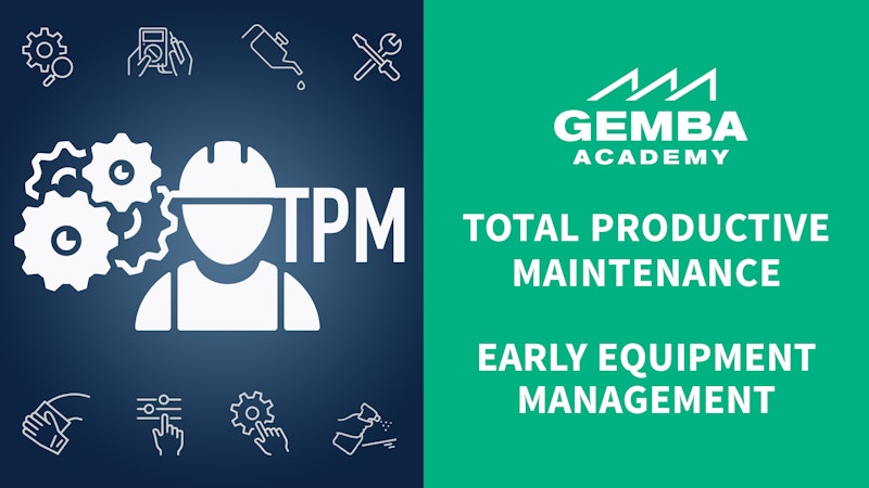 Early Equipment Management (TPM) poster image